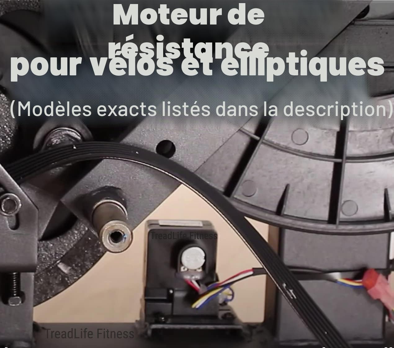 TreadLife Fitness Moteur de tension de résistance – Pièce n° 241949 – Compatible avec NordicTrack AudioStrider 990 (NTEL79061) Elliptiques