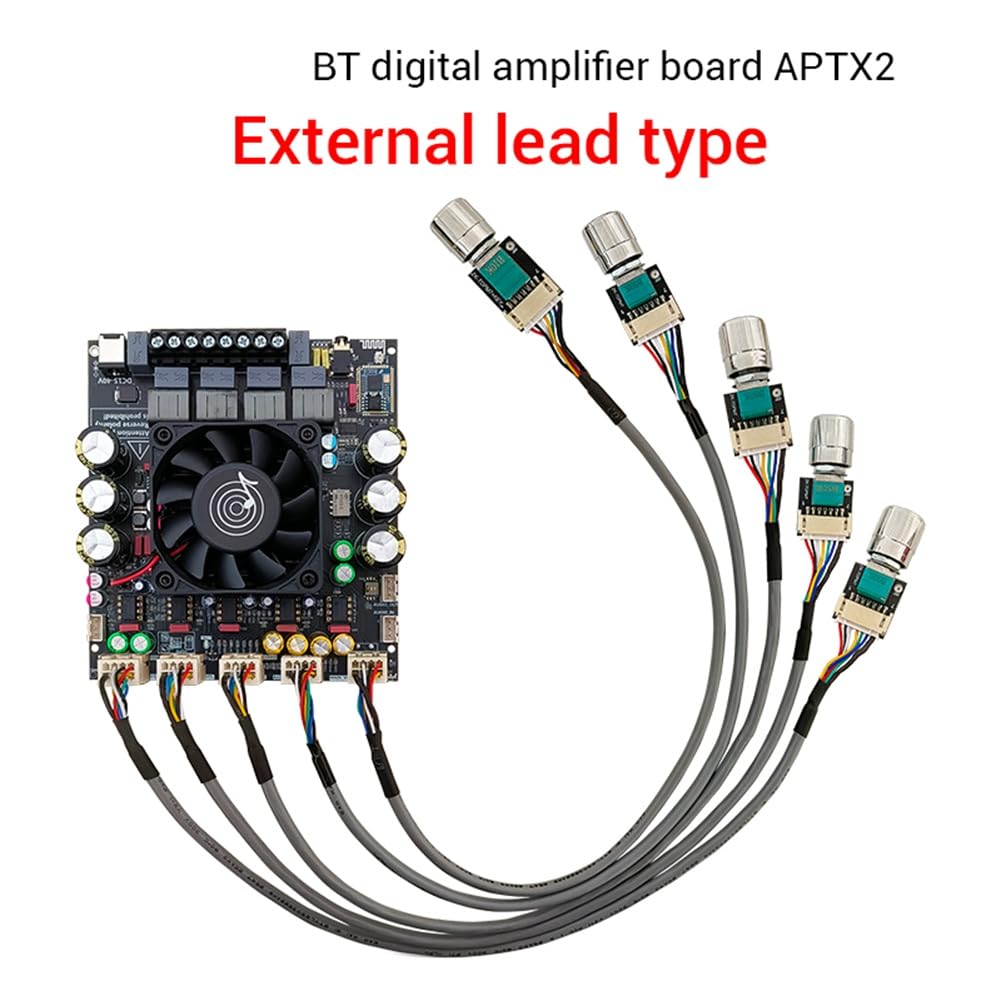 APTX2 TPA3223 Scheda Amplificatore di Potenza A 2.1 Canali 200W+200W+400W Modulo Amplificatore Audio Subwoofer Bluetooth A