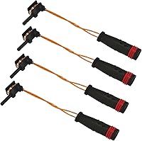 Brake Pad Wear Sensors Front & Rear for Mercedes W211 W220 E350 E500 C300 CL500 - 4PCS Replacement 2115401717 2205400617