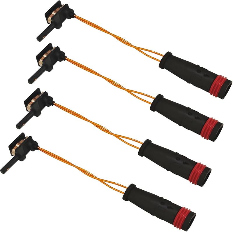 Sensor de desgaste da pastilha de freio HHZL dianteiro e traseiro para Mercedes-Benz – conjunto com 4 unidades