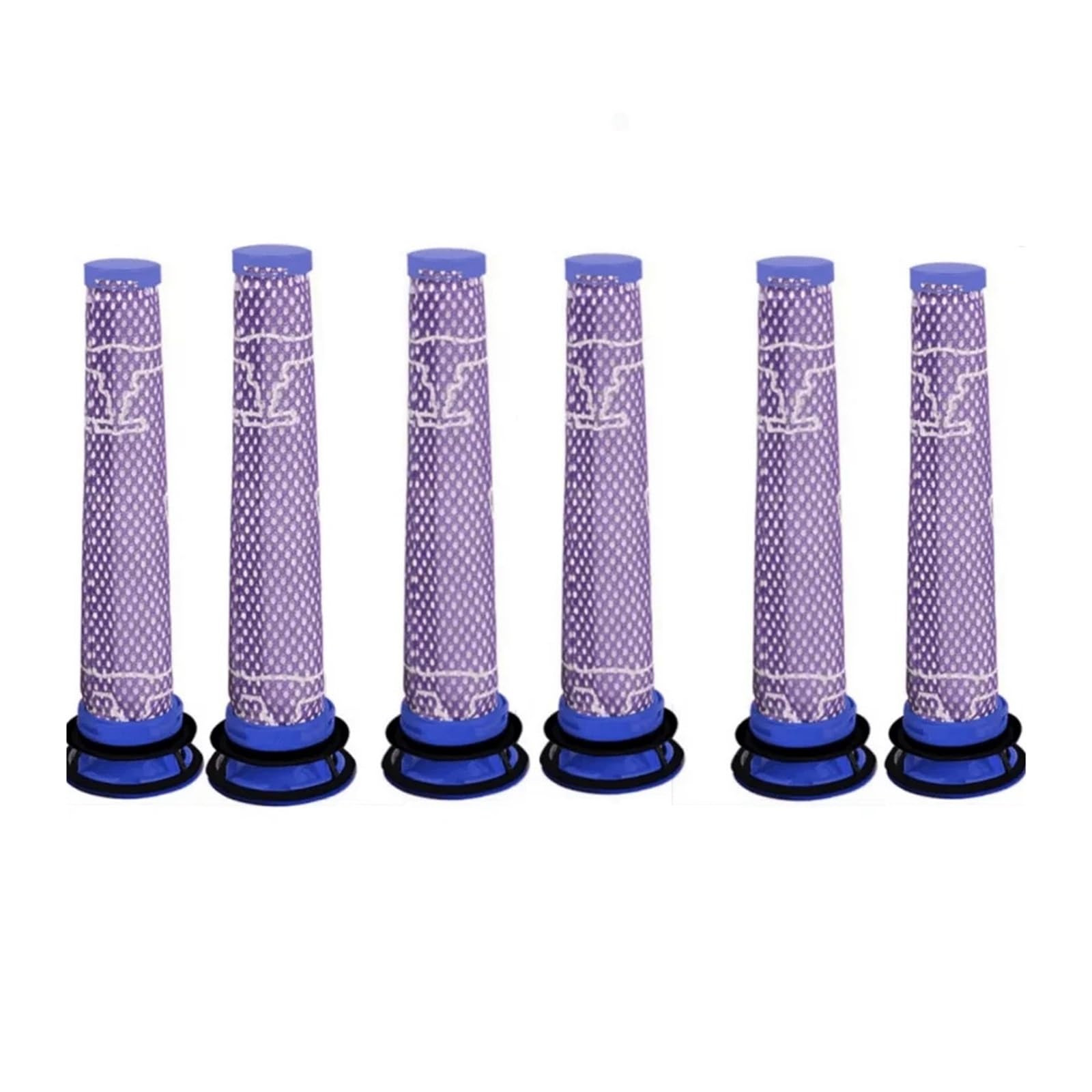 Filtro, Compatible Con Dyson V6 V7 V8 DC58 DC59 DC61 DC62 DC74, Reemplaza El Filtro HEPA Lavable, Piezas De Aspiradora Inalámbrica(6pcs)