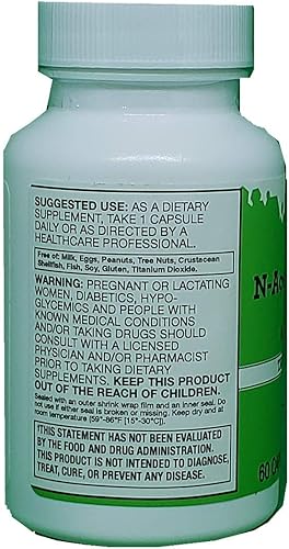 Miniatura 3 de Vitacost N-acetil cisteína (NAC) - 600 mg - 60 Cápsulas