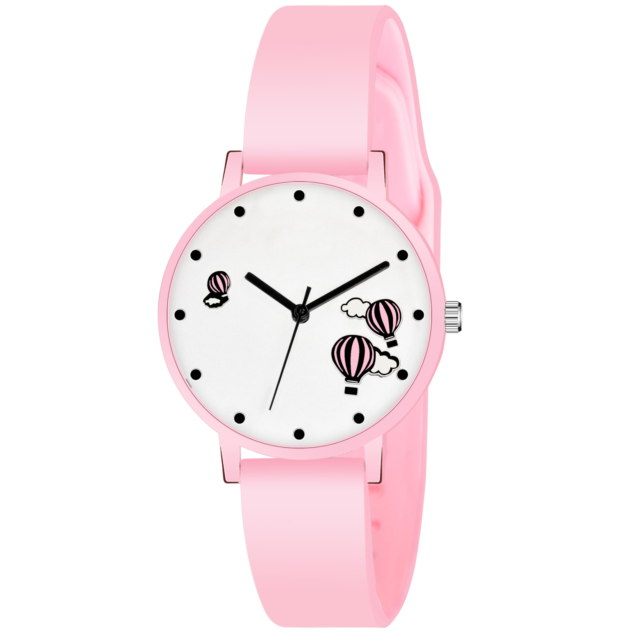 ON TIME OCTUS Analog Girls and Womens Watch OP (White Dial Pink Colored Strap) (B0CWDWW6MV) Amazon Price History, Amazon Price Tracker