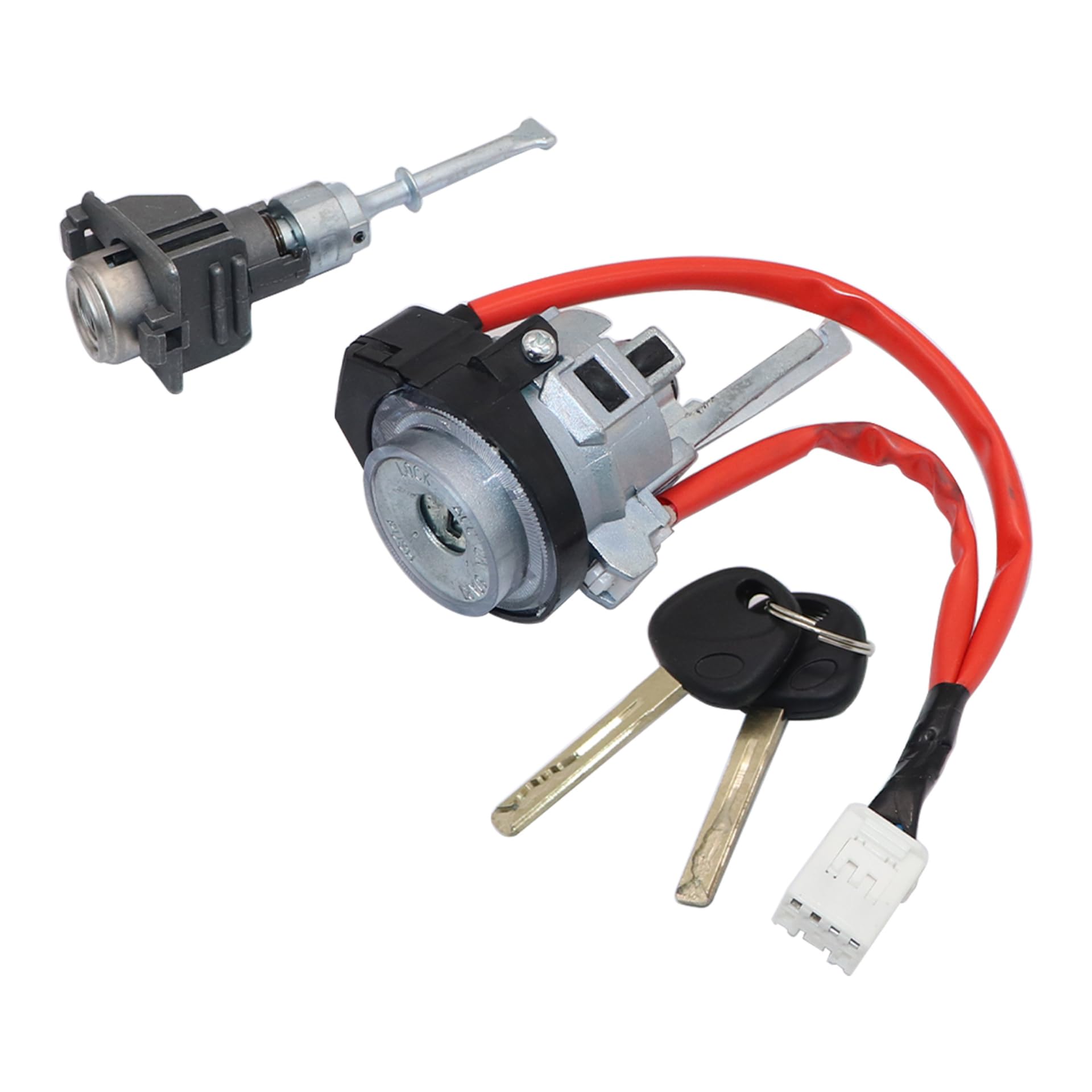 Amazon.com: GXARTS Ignition Switch & Door Lock Cylinders Set with