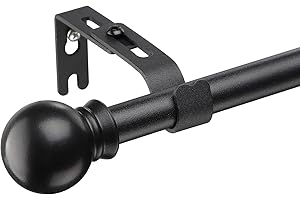 YeYeBest Durable Curtain Rods for Statement Windows