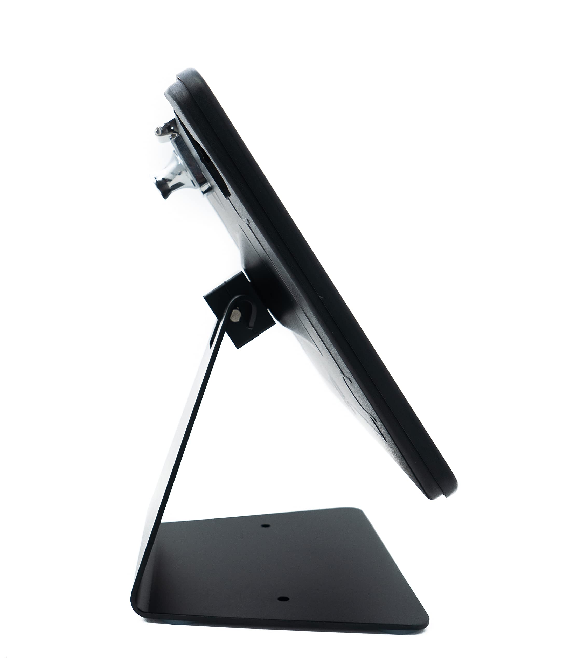 System-S Soporte de Mesa 180° con Cerradura para iPad 10 Pro 11 Air 4 5 en Negro