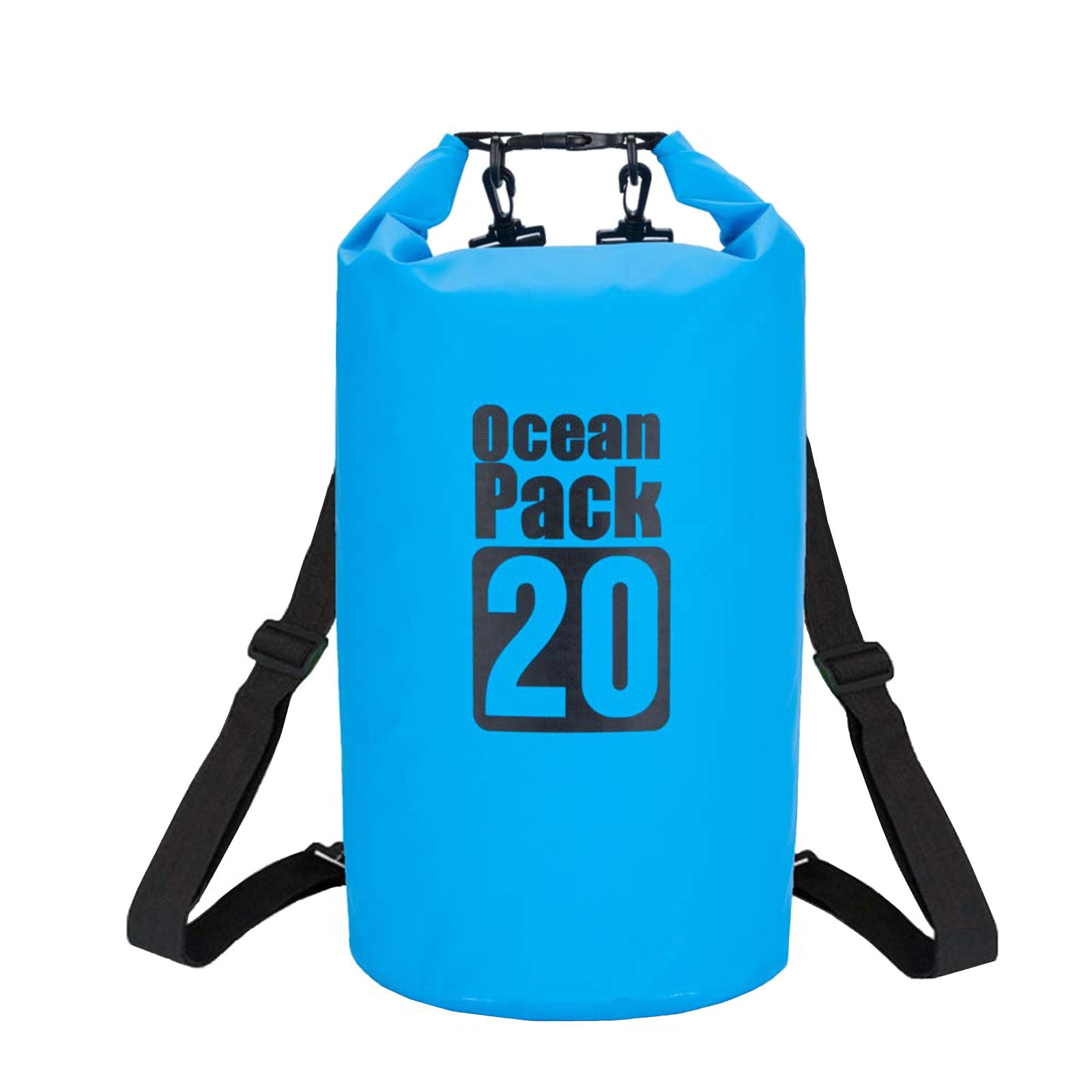 AKJMMZ Waterproof Dry Bag, 20L Roll Top Lightweight Dry Storage Bag Backpack for Travel, Swimming, Boating, Kayaking, Camping and Beach (B07TYCX2KK) Amazon Price History, Amazon Price Tracker