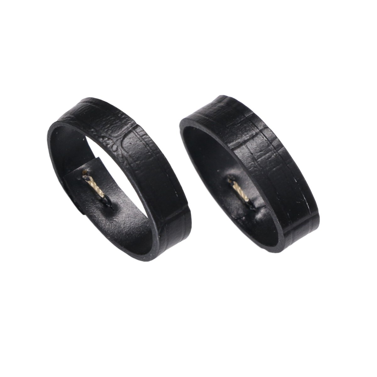 AUTULETPremium Calf Hide Leather Watch Strap Loop Band Holder (Two Pieces One Pack)