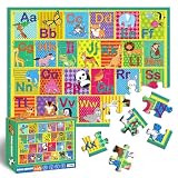 Floor Puzzle for Kids,48 Pcs Animal Letter A-Z Alphabet Puzzle,Vivid Animal Design Letter Games for...