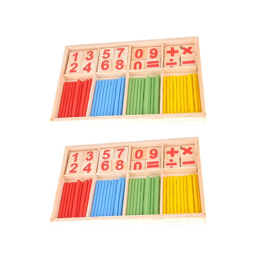 Buy Toyvian Math Learning Stick Wooden Arithmetic Toys Educational