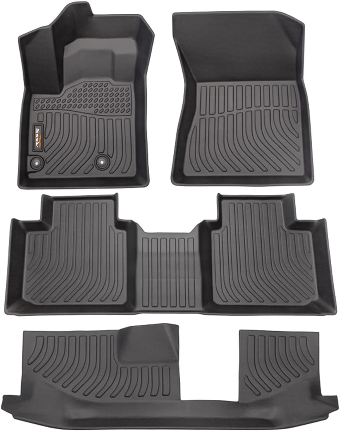 Binmotor All Weather Floor Mats for Mitsubishi Outlander