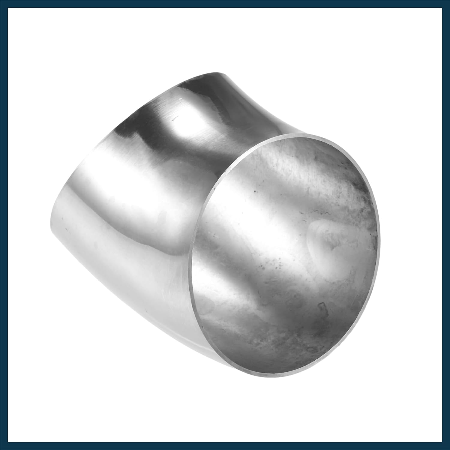 45 Degree Mandrel Bend Elbow Tube OD 3" Inch 304 Stainless Steel Reusable | Exhaust Elbow Pipe Stair Handrail Tube 4 Pcs