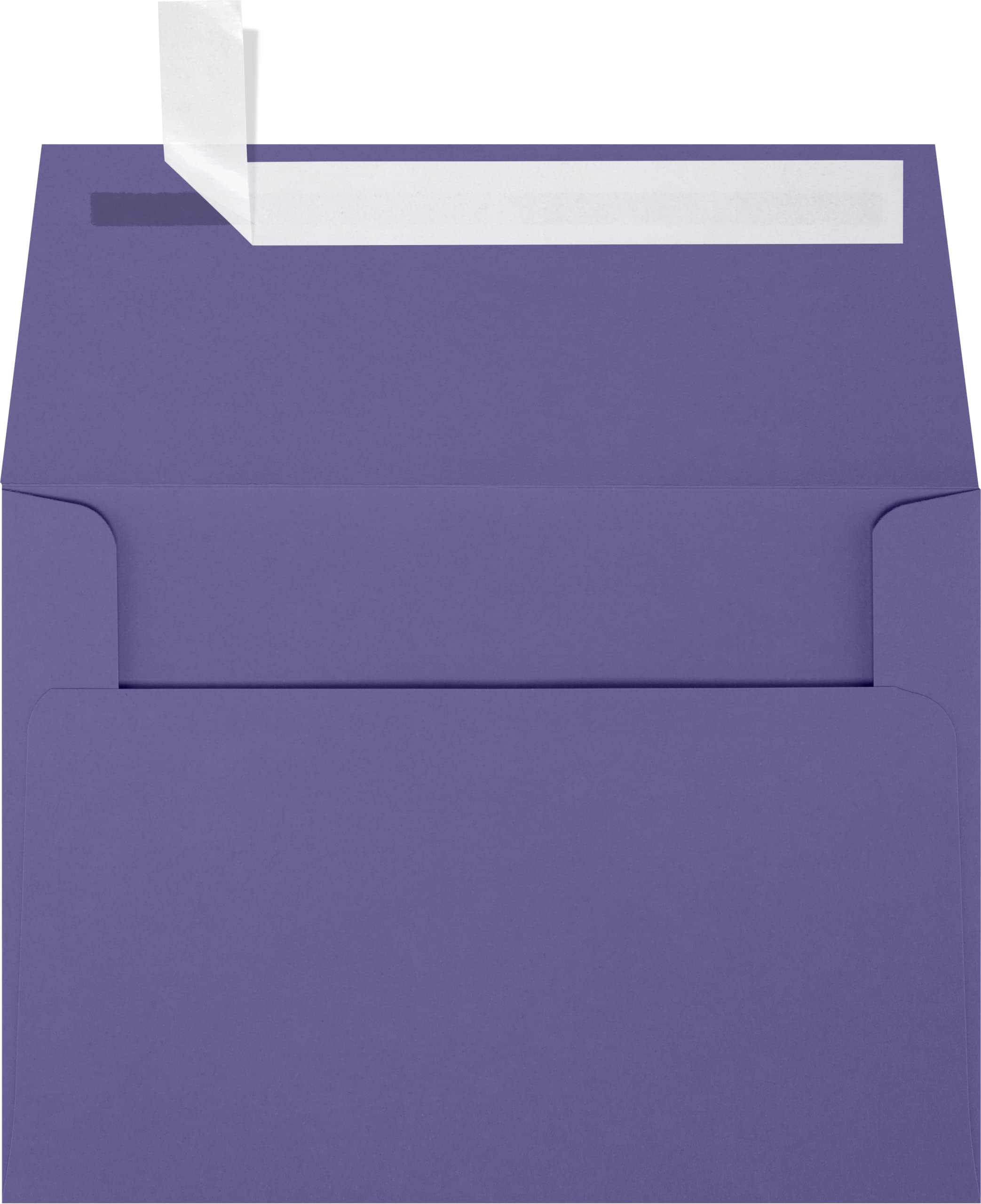 LUXPaper A6 Invitation Envelopes | Peel & Press | 4 3/4" x 6 1/2" | Wisteria Purple | 80lb. Text | 50 Qty