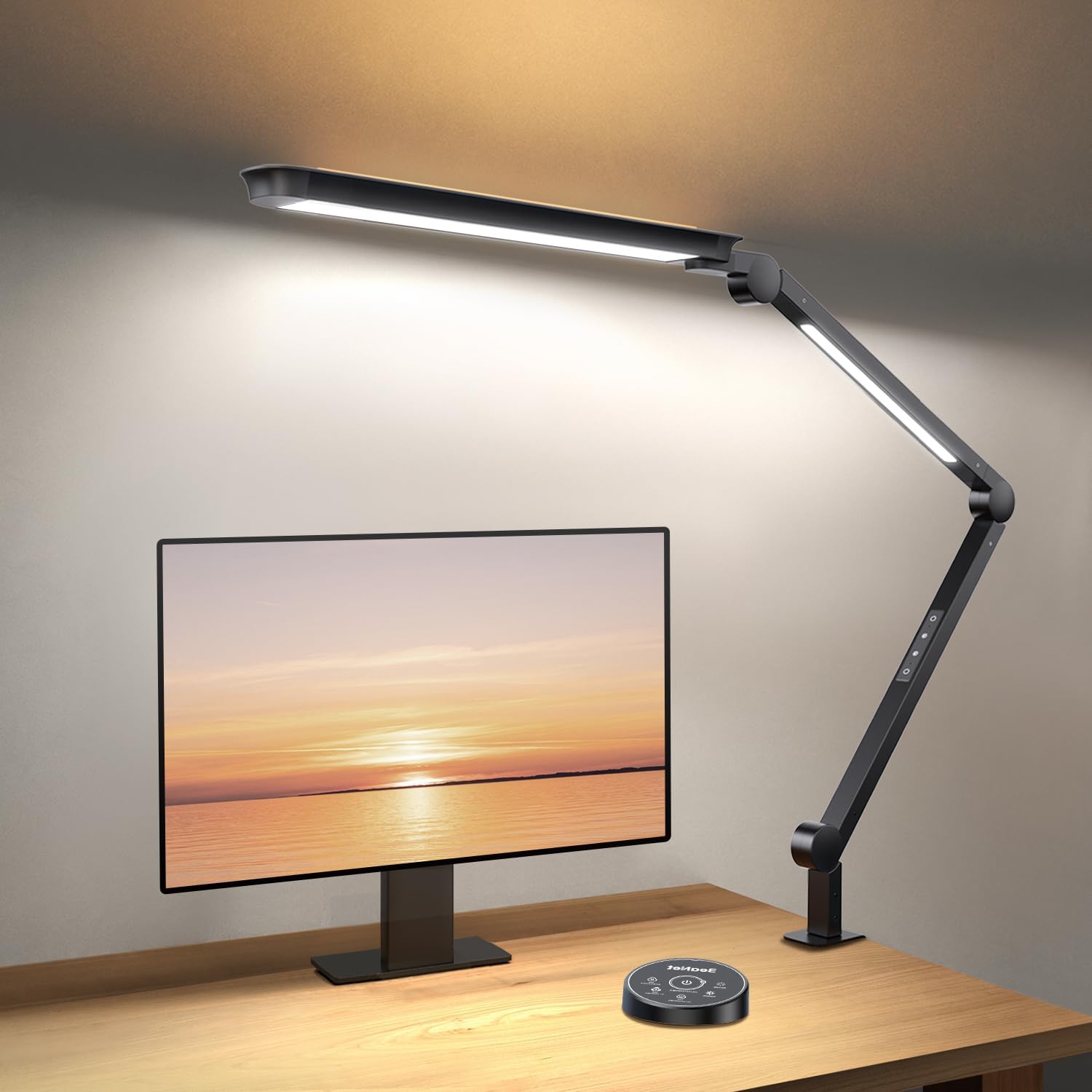 Amazon.co.jp: LED デスクライト クランプ JIS規格AA形 調光 調色 目に優しい クランプライト スタンドライト デスク ...