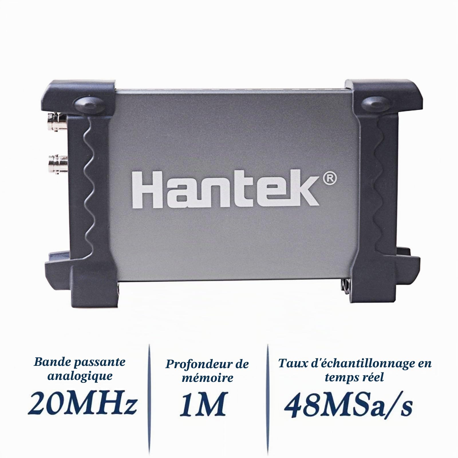 Hantek 6022BL PC USB Oscilloscope Virtuel Stockage Numérique 2 Canaux 20MHz 48MSa / s Oscilloscope