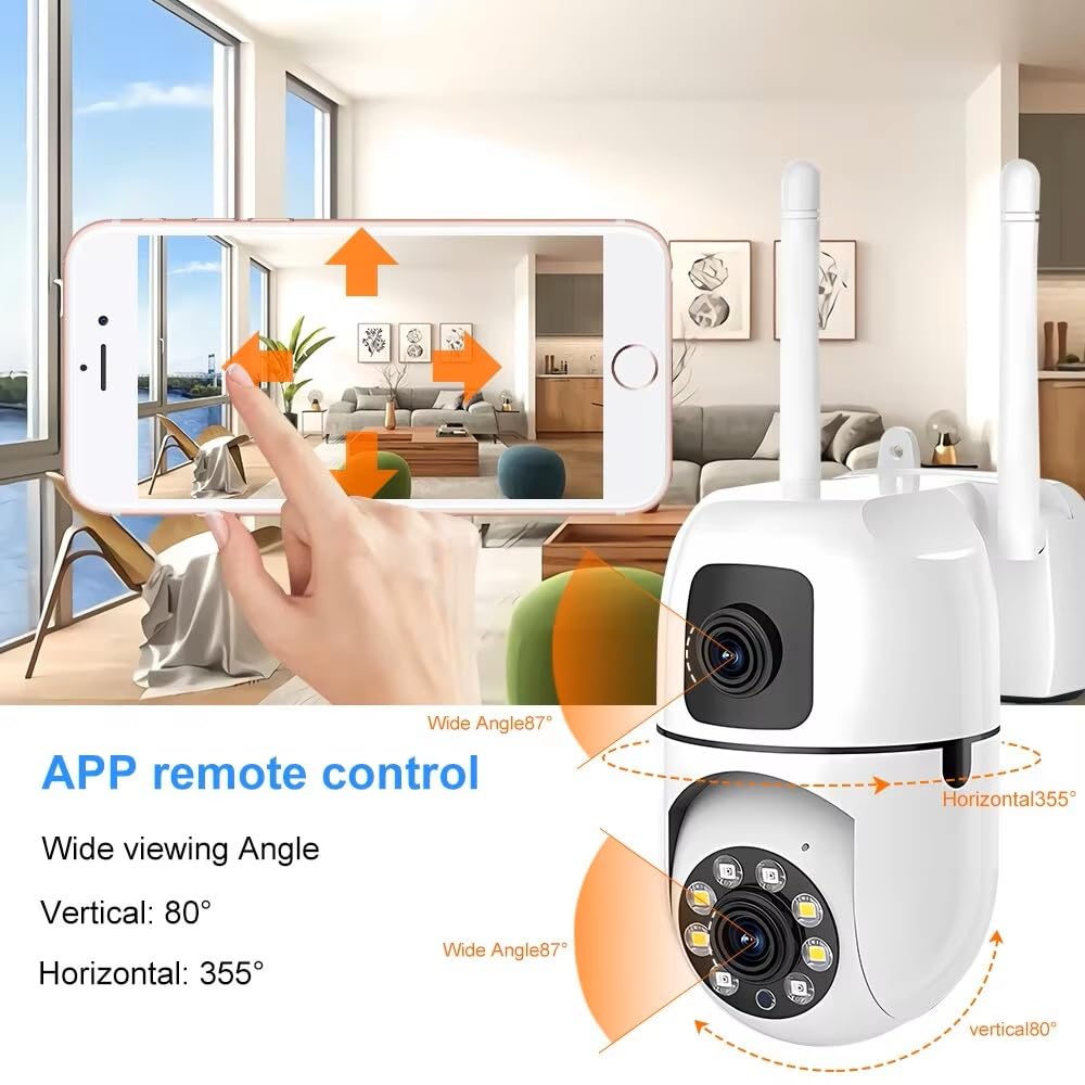 Eyetech 6MP WiFi Dual Lens Outdoor P (Dual Lens Mini Dome01) — Amazon image 5