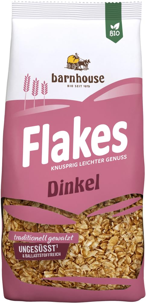 Barnhouse Dinkel Flakes 12 x 200 g