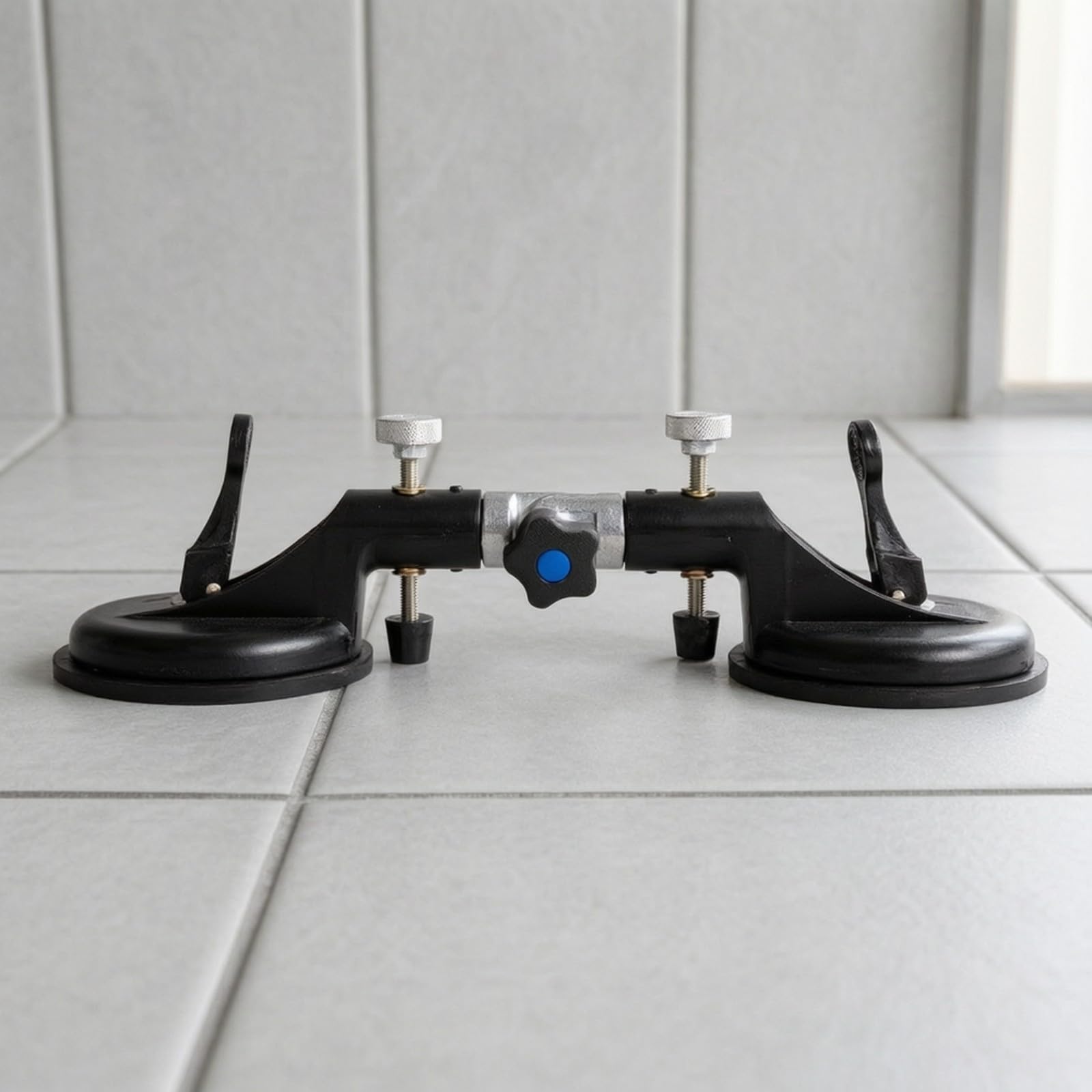 F Fityle Con Doble Ventosa Ajustable | Preciso, Alineador Azulejos con Ventosas, para as l Hogar