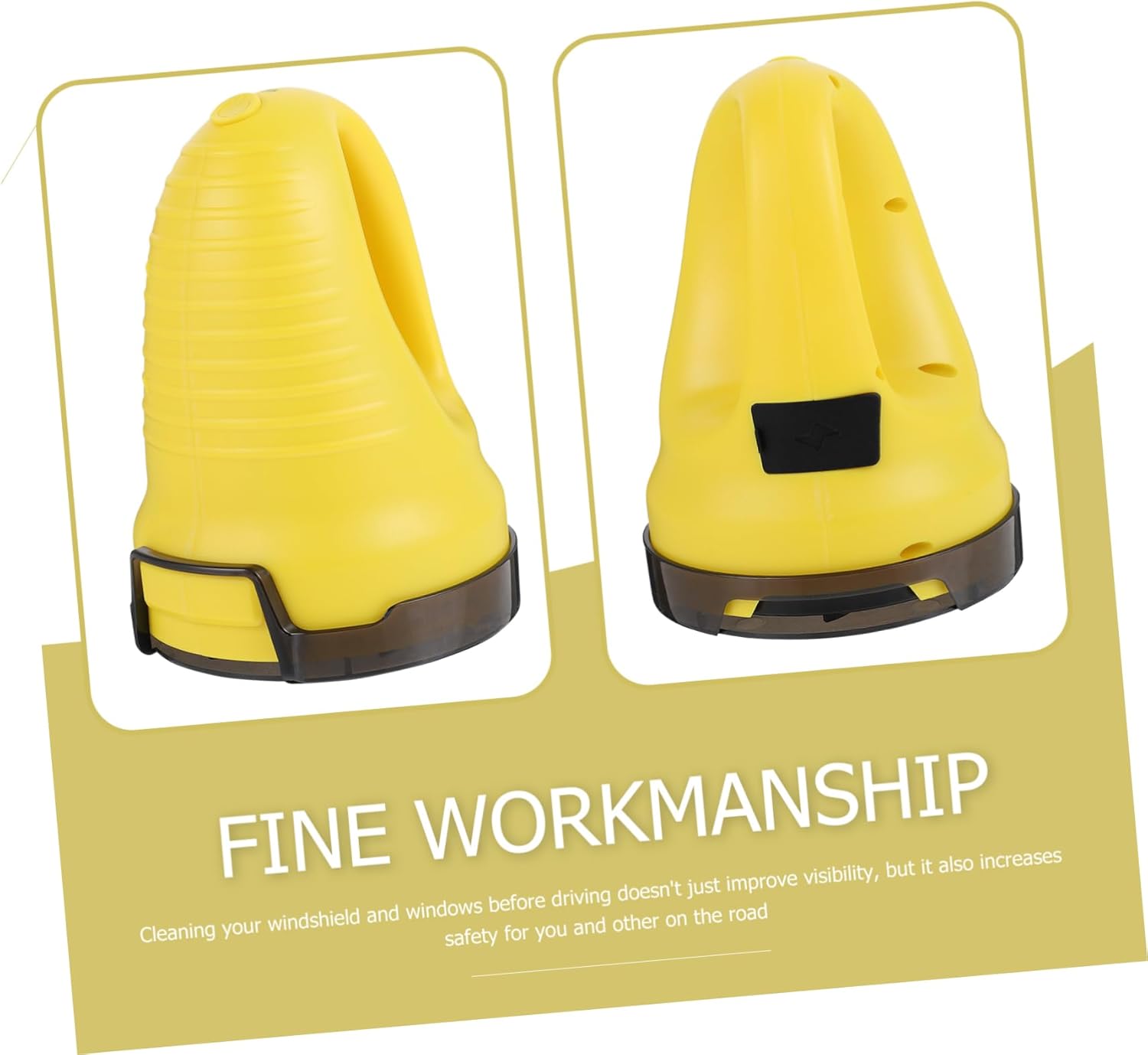 Electric Snow Remover Ice Scraper Multifunctional Winter Tool for Cars Compact Design for Easy Storage for Fast Snow Frost Removal Windows