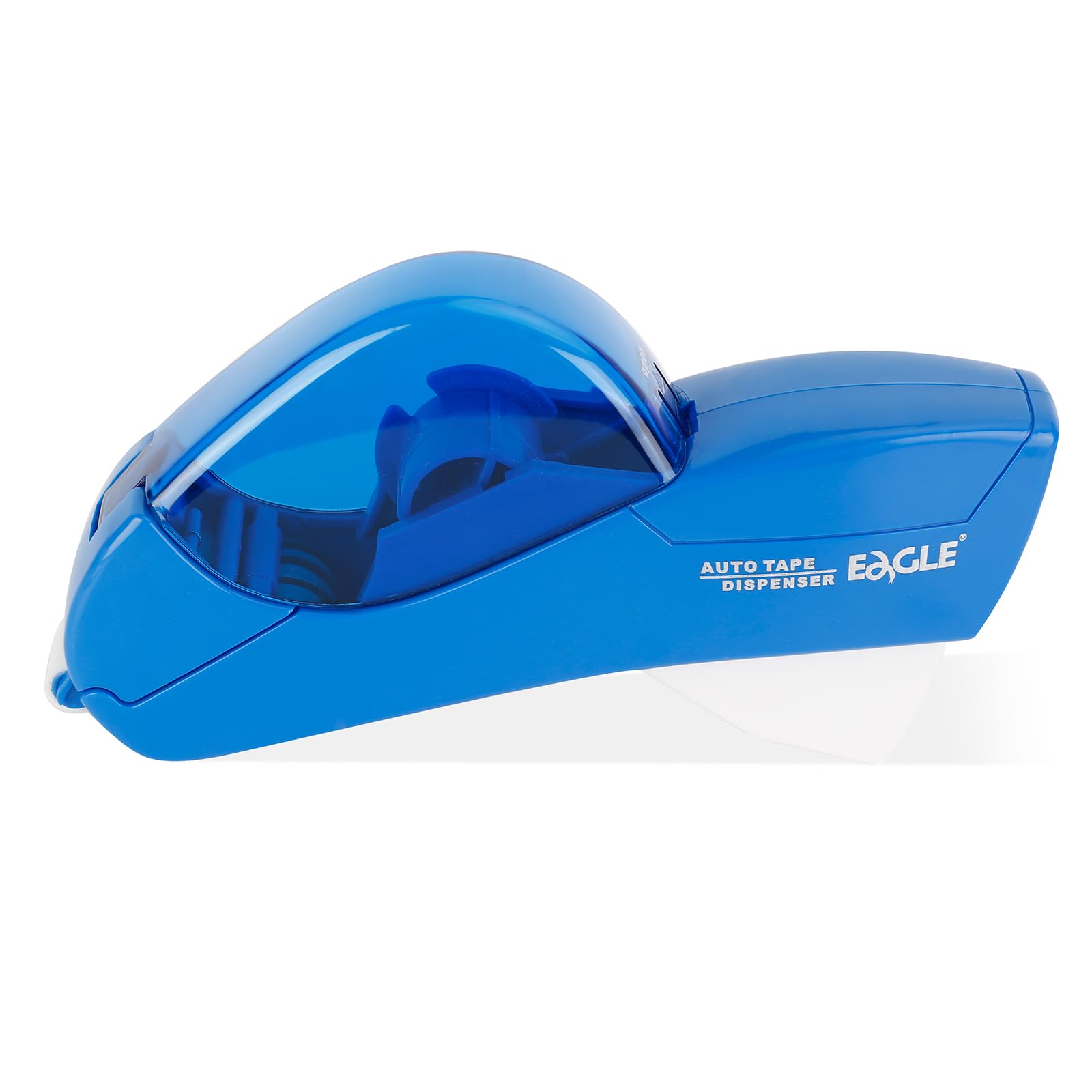 Eagle Automatic Tape Dispenser and Tape Gun with 1 roll 1/2 inch(12mm) and 1 roll 3/4inch (19mm) Tape (Blue)