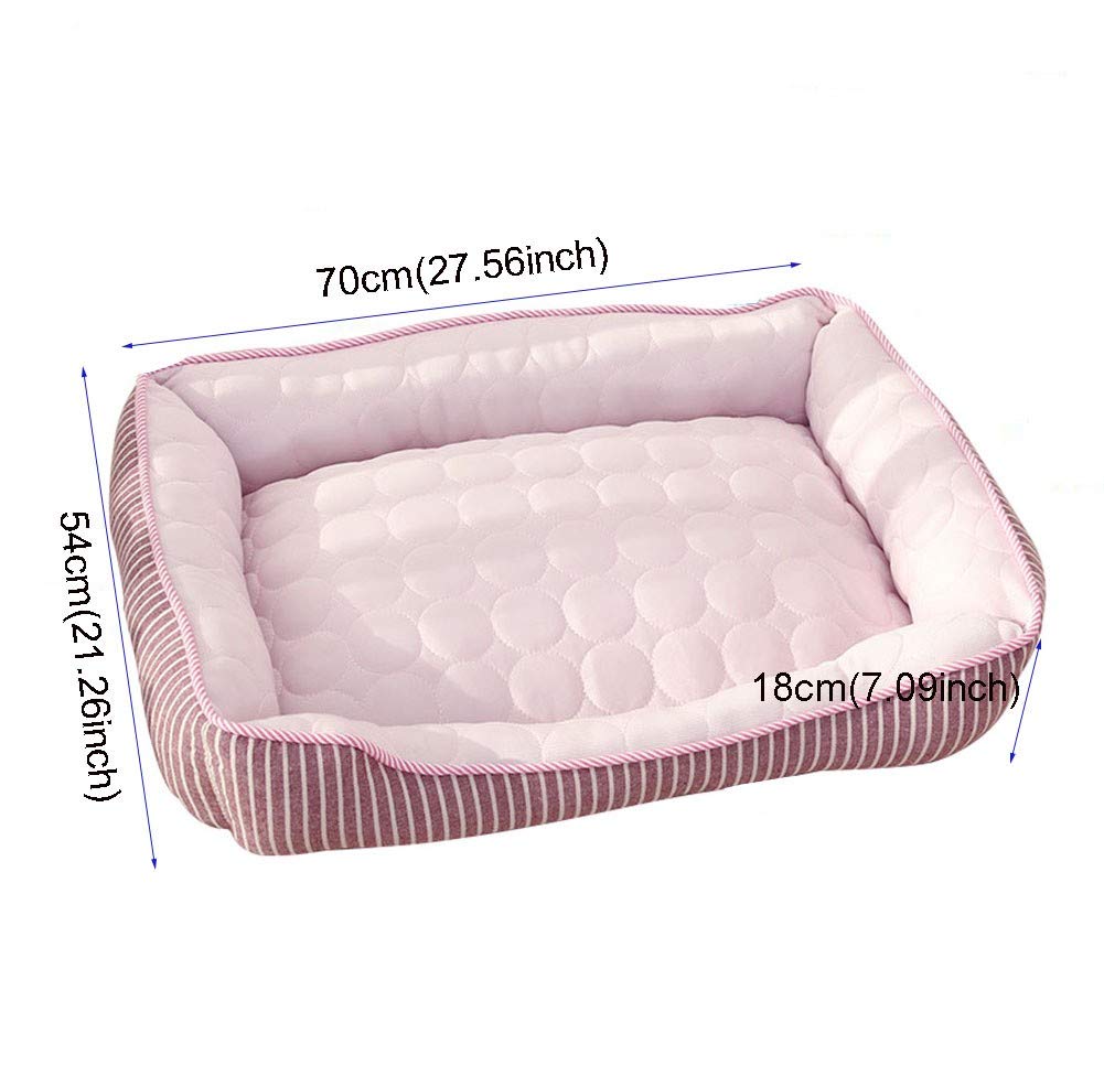 Lit De Chien Rafraichissant Panier pour Chien Rafraichissant pour Chiens Chat Animaux De Compagne Cool Lit Tapis De Couchage D'été 1