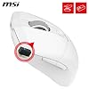 Msi Gg Forge Versa 300 Wireless White Gaming Mouse Max 8000 Dpi 60gr Optical Sensor Micro Switch Gaming Mouse