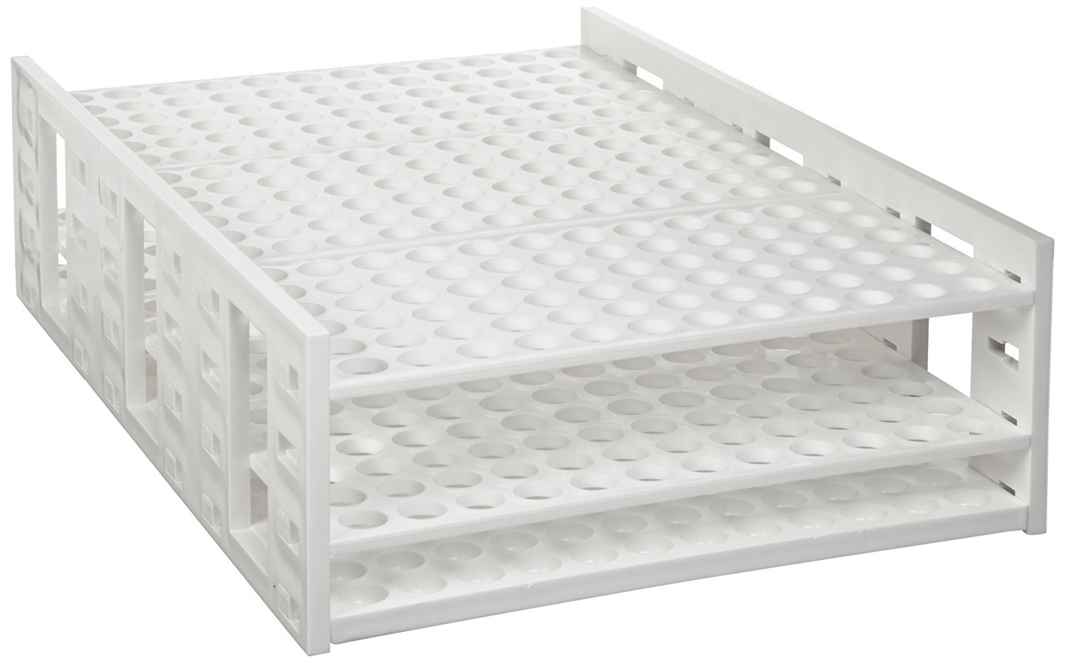 Large Specimen Rack Snapklik.com : Heathrow Scientific HS24323E 120-Place Mega Rack For 10 mL