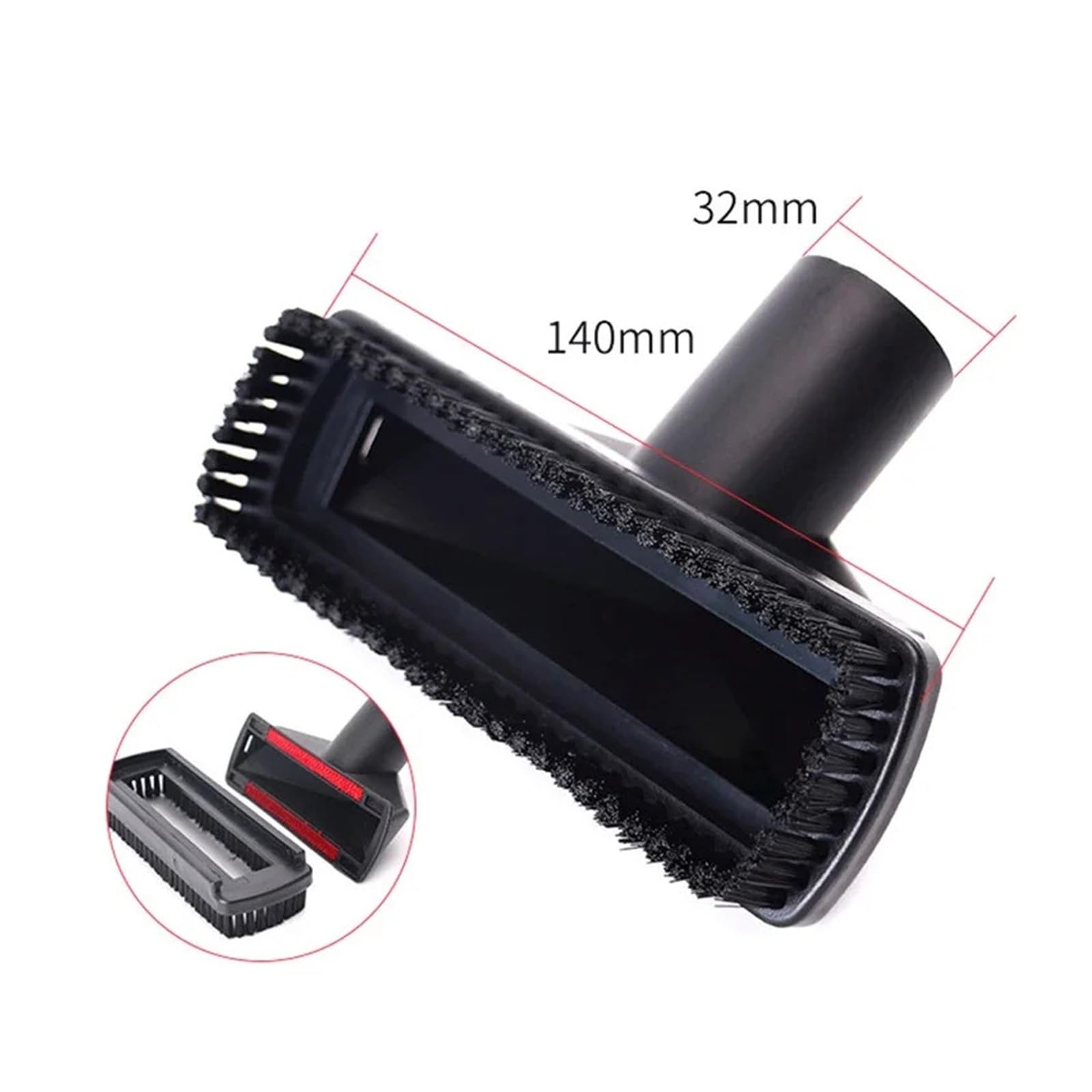 6-in-1 Universaler Staubsauger Bürsten Düsen Kit 32/35mm | 6-in-1-Universal-Staubsauger-Set inklusive Bürste, Düse, Fugendüse und Treppenwerkzeug. Passend for 32-mm-/35-mm-Schläuche.