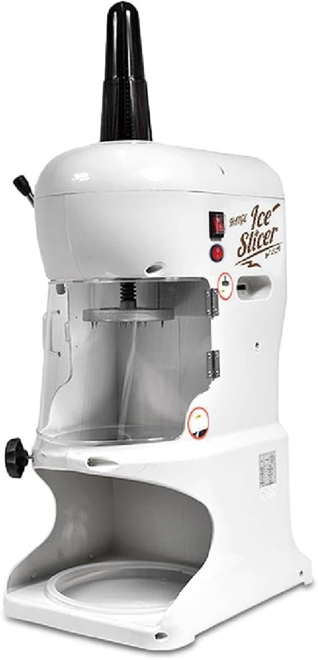 Amazon | HAIGE(ハイガー) かき氷機 電動 業務用 ふわふわ 台湾風 半 