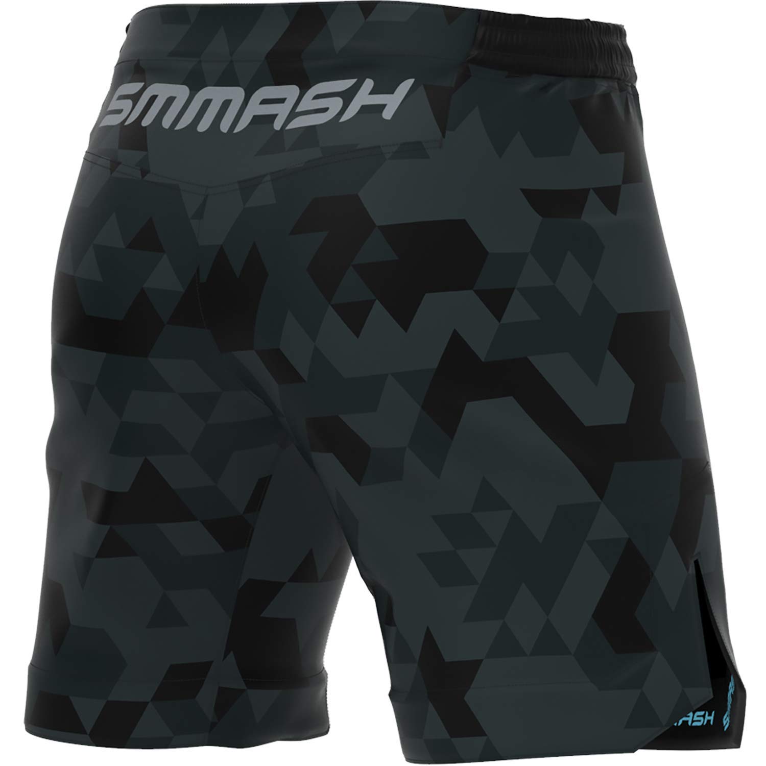SMMASH Short D'entraînement Sport pour Homme Pantalon De Boxe Thaibox Muay Thai MMA Gym Fitness Respirant Fermeture Velcro Résistant Ultraléger