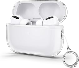 Oumida Clear AirPods Pro 2 Case, Soft Case with Keychain & Wireless Charging Compatible, Shock Protection AirPods Pro 2 (2022)