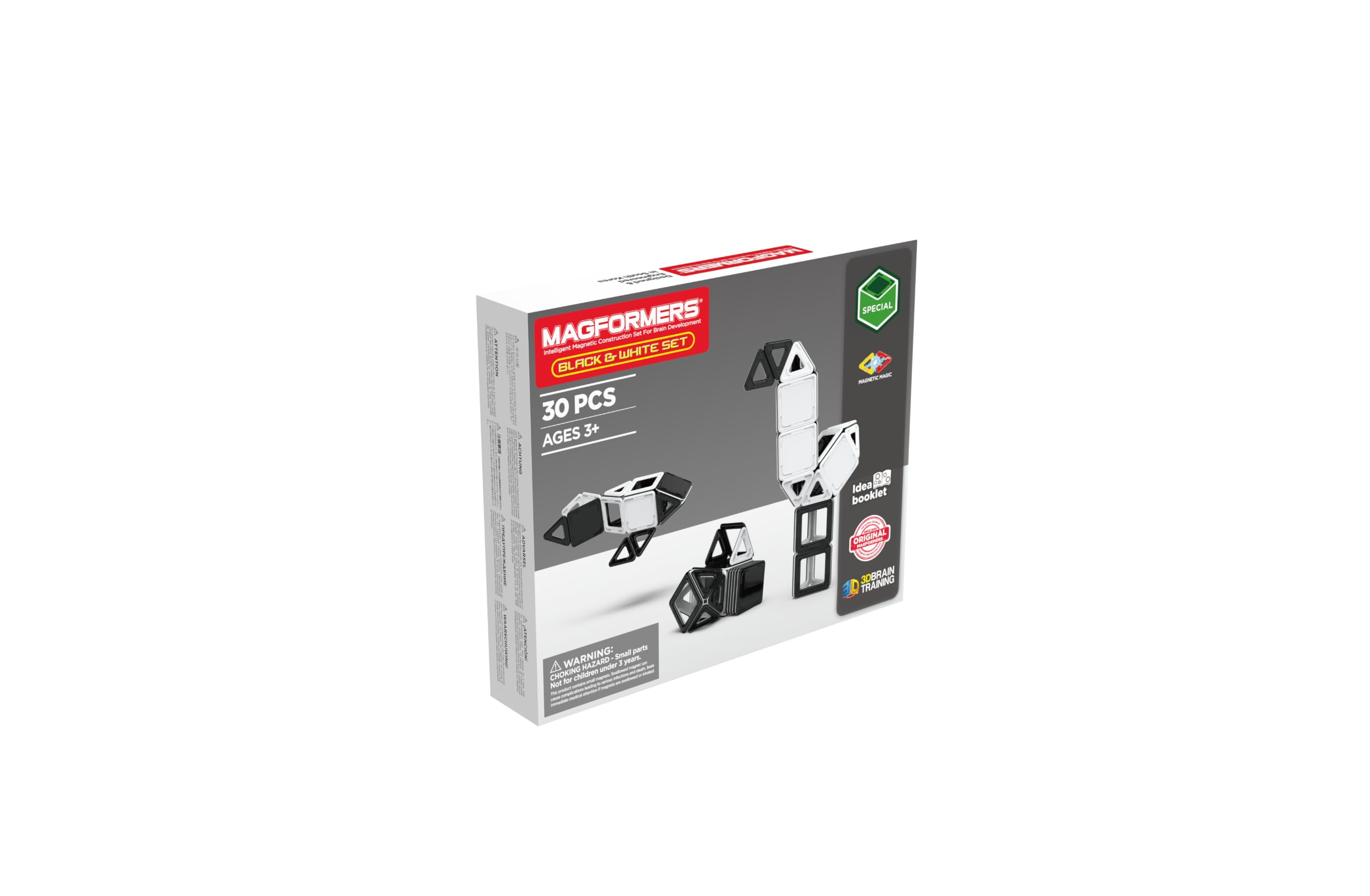 MAGFORMERS Set Blanco y Negro