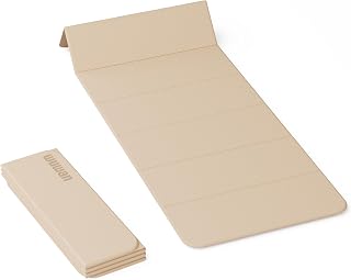 Yoga Mat Thick 10mm, Foldable Yoga Mat 75 x 26 x 0.4 Inches | Portable Workout Mat | Thick Cushioning Surface | Home Gym Exercise Mat | Pilates & Yoga Training