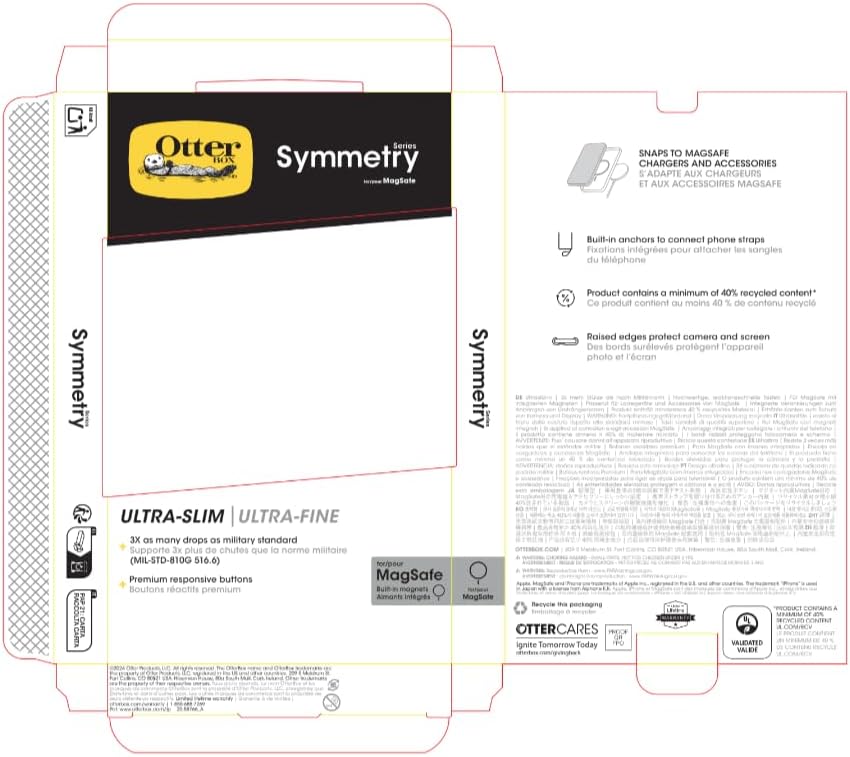 OtterBox Symmetry Case for iPhone 16 Pro - Image 7