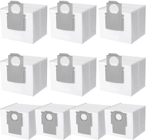 10 Pezzi Sacchetti Aspirapolvere Compatibili con Roborock…