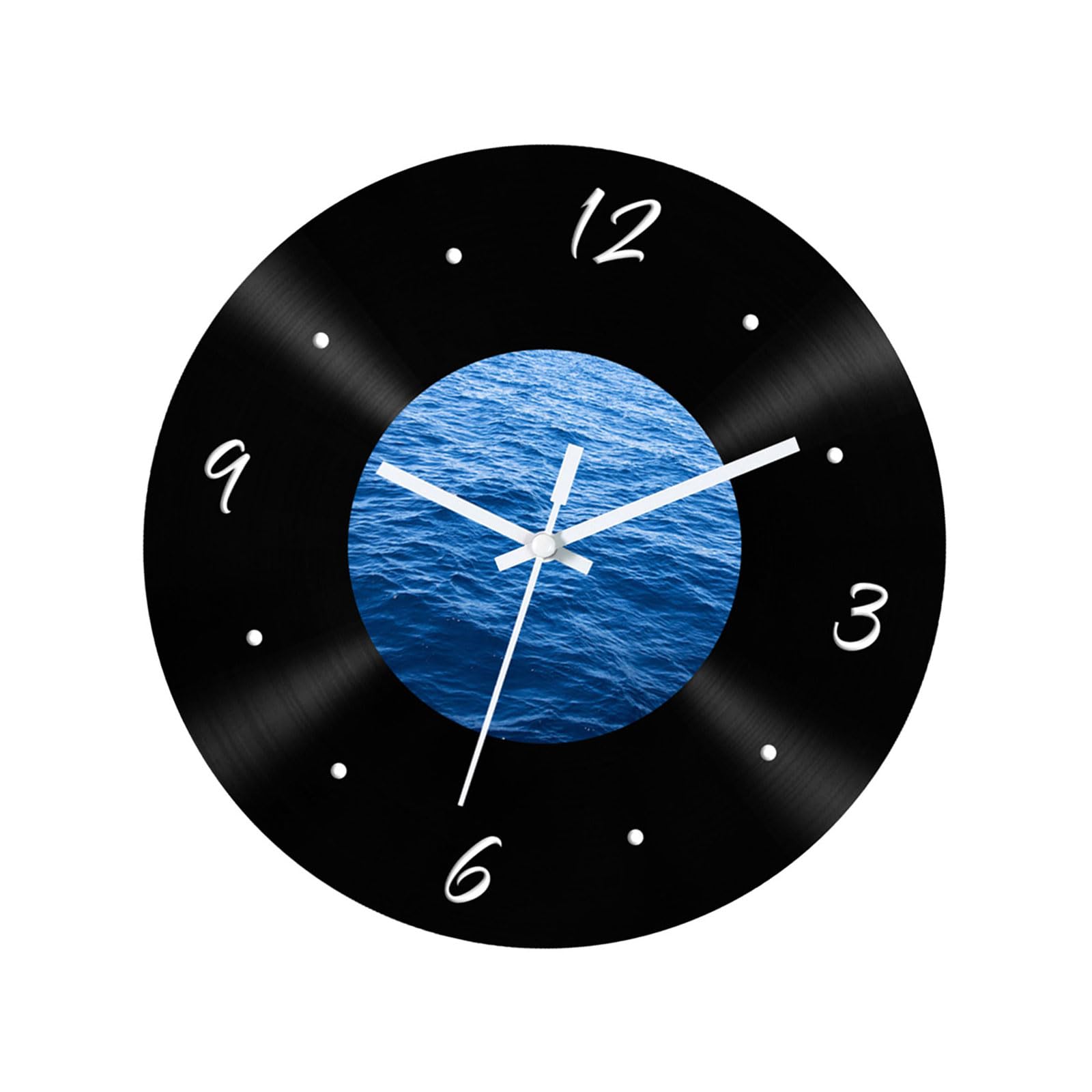 Kalttoy Quiet Retro Wall Clock Home Decoration Easy to Hangs Designs Decorative Clocks Analog Clock Analog
