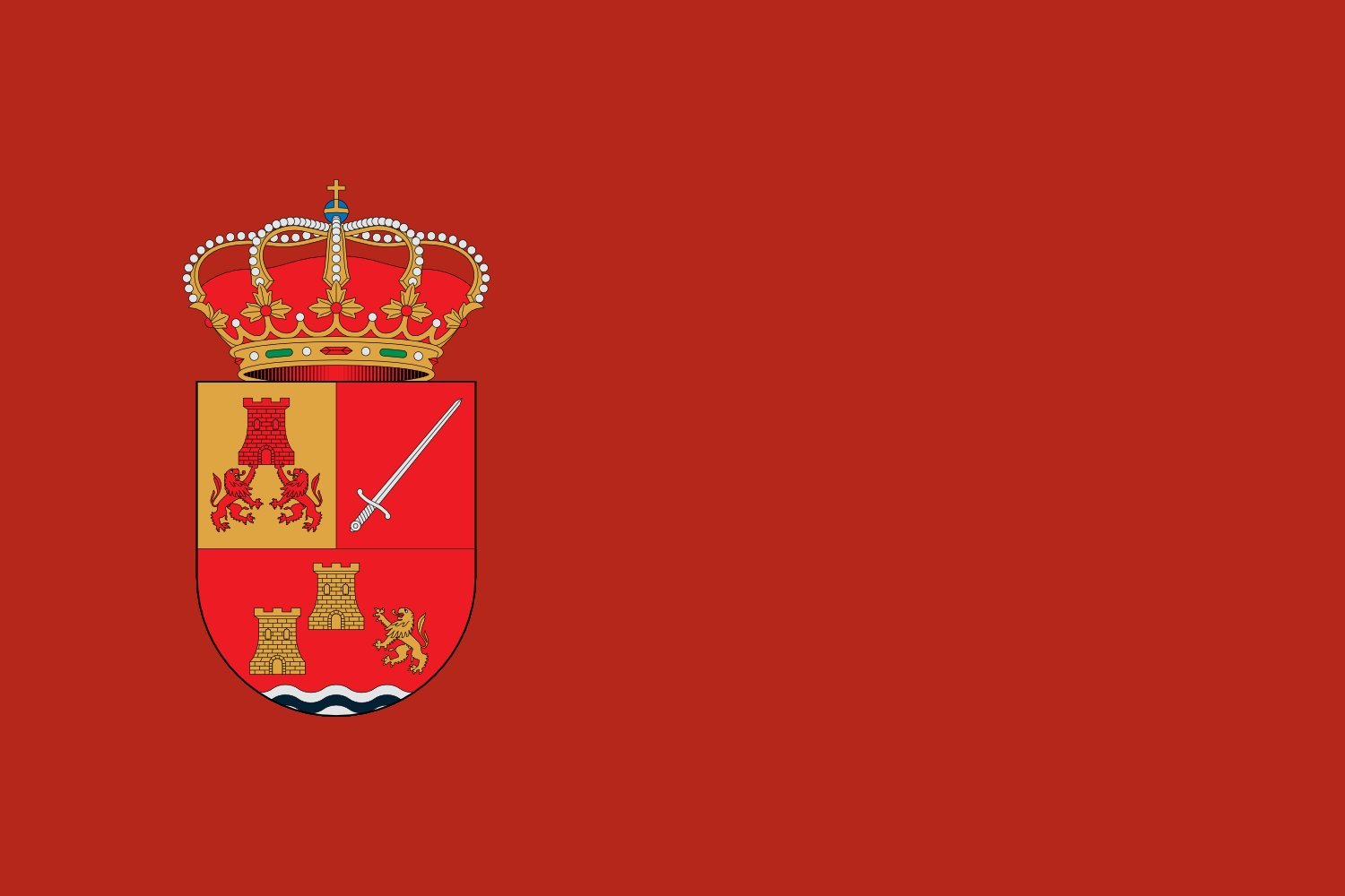 Drapeau Torreperogil Jaén de qualité supérieure aux couleurs vives