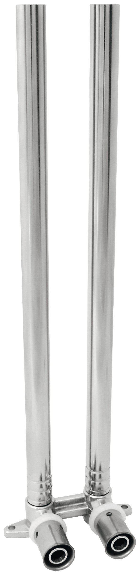 Raccord a sertir p. multicouche Coude mural pour tube cuivre 16x2 - 15mm, contour TH