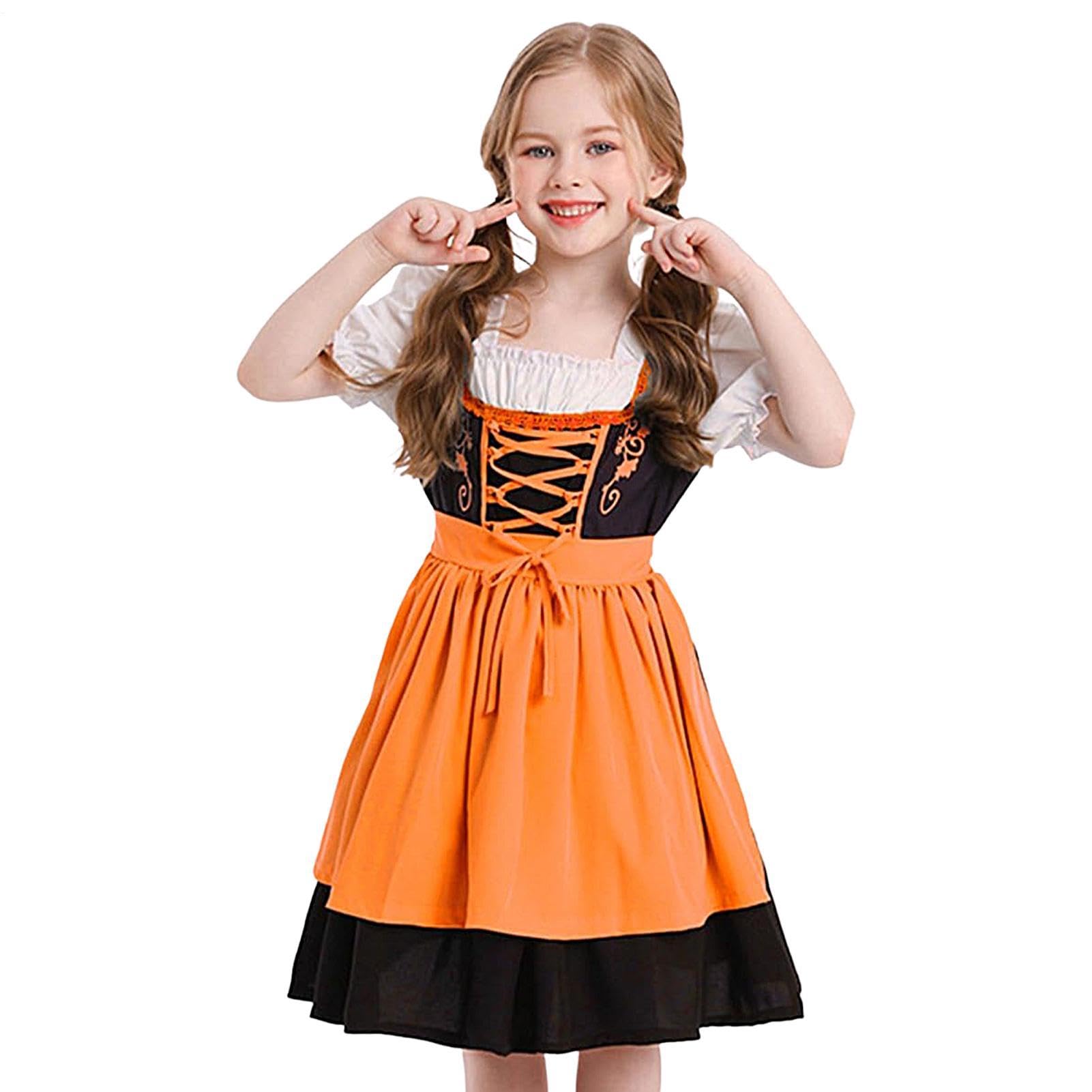 Sukienka Oktoberfest Sukienka Fartuchowa Dla Dziewczynek Cosplay Pokojówki