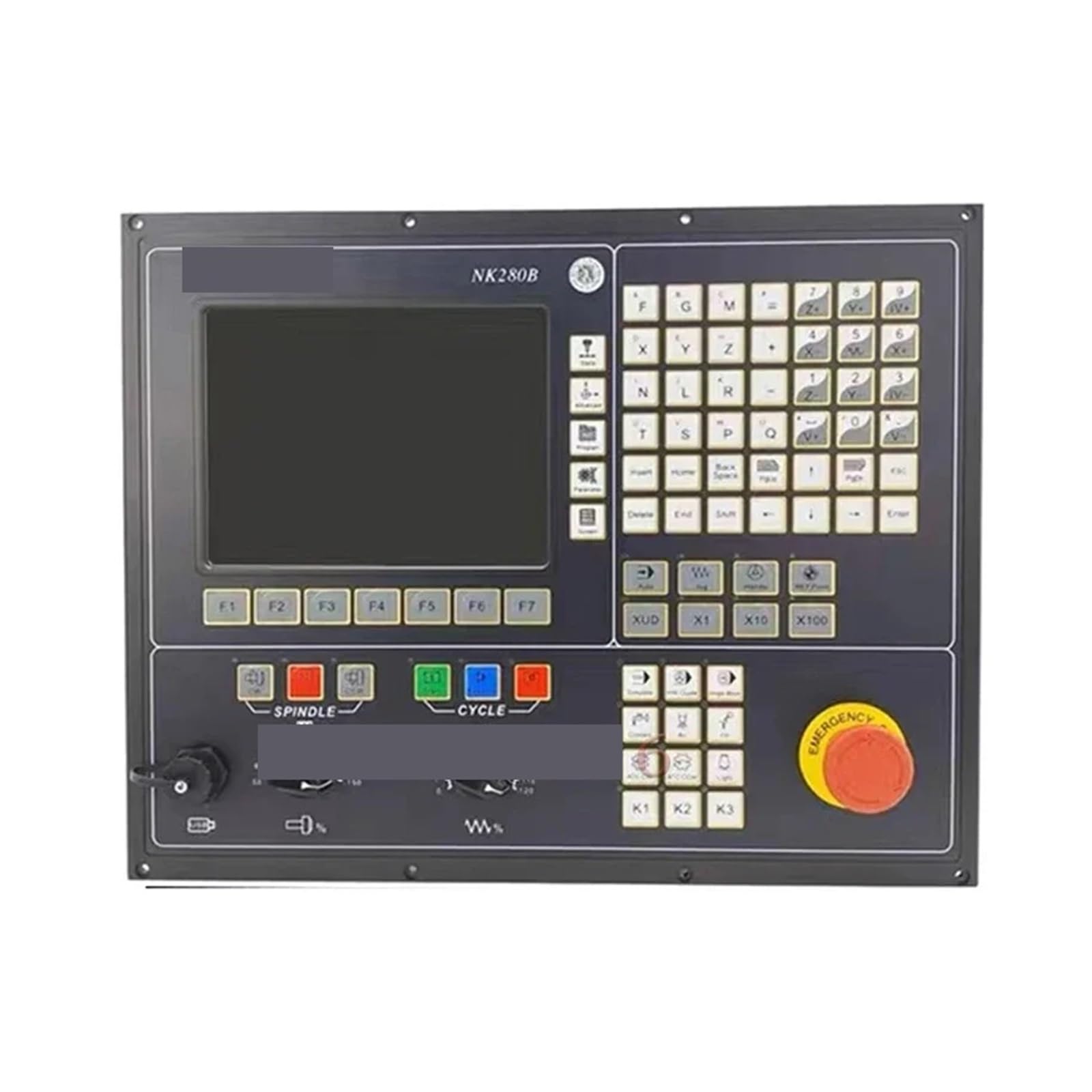 Controlador CNC, de control integrado de bus de husillo ATC de 3/4 ejes con movimiento CNC fuera de línea NK280B(3AXIS BUS)