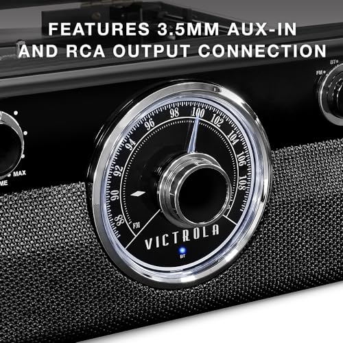 image for Victrola Metropolitan – 4-in-1 Bluetooth Record Player & Multimedia 