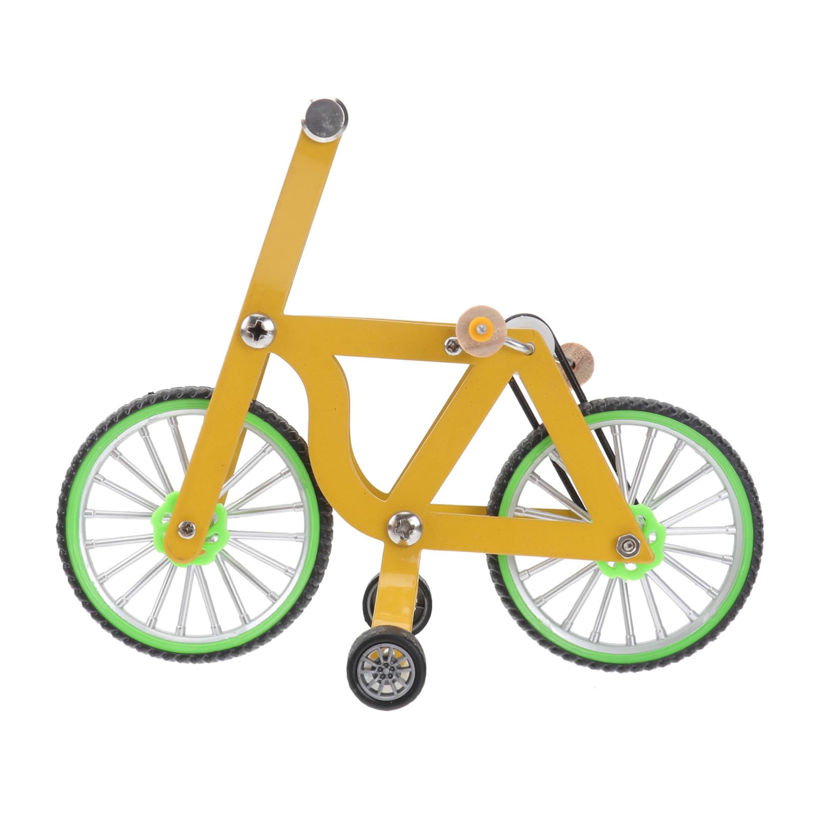 Papageienfahrradspielzeug für Intelligenztraining aus Metall und Kunststoff