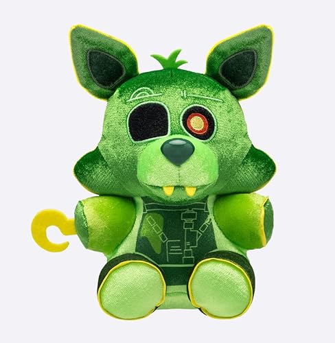 Miniatura 7 de Peluche radiactivo Foxy de 8 pulgadas (en Estados Unidos) - Peluche Freddy Bear S7 peluche radiactivo Foxy Freddy Bear - Peluche de oso libertad,