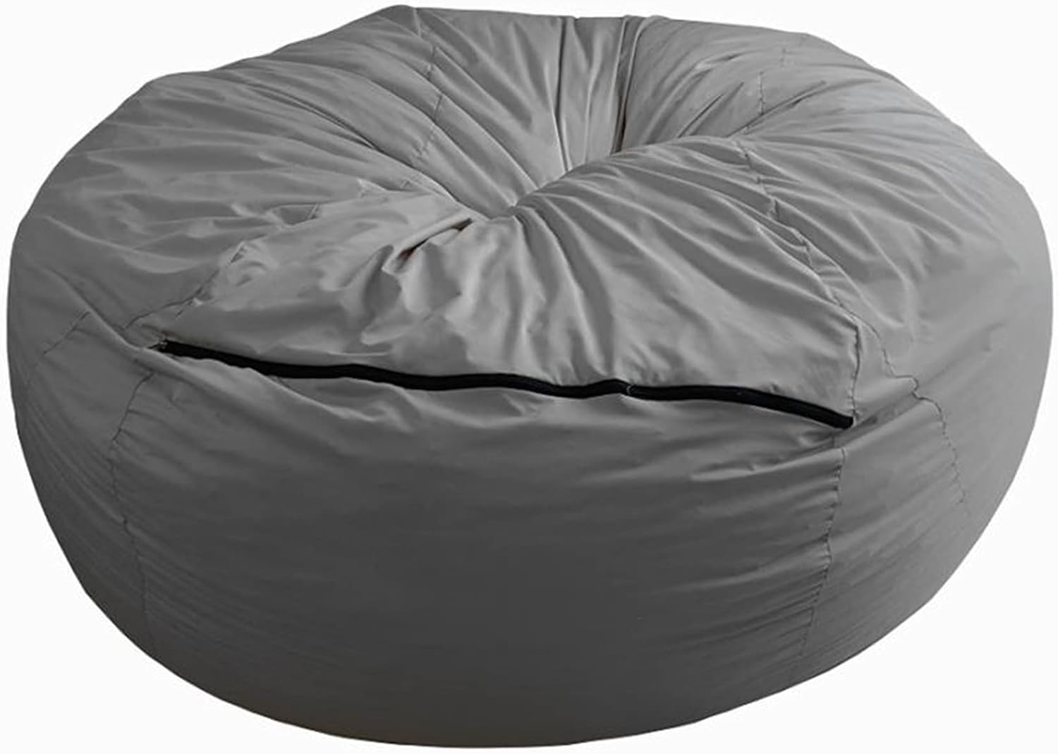 EKWQ 5 6 7 FT Bean Bag Chair Cover Chair Cushion, Big Round Soft Fluffy PV Velvet