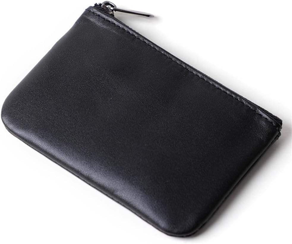 Coin Purse for Men Leather Coin Purse Mini Short Vintage Zipper Wallet Mini Pouch(Colour 5)