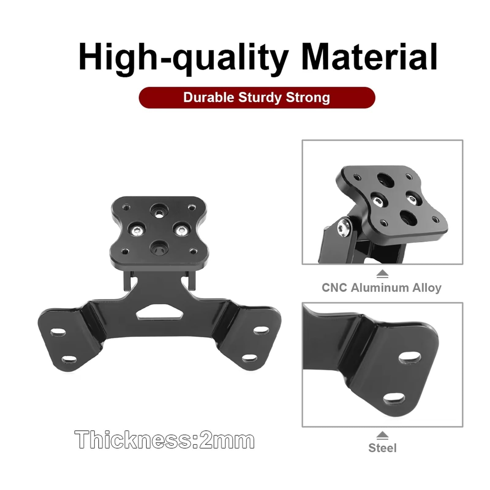 Supporto Telefono Moto Per Ducati Per Multistrada V4 S RS Per Pikes Per Peak Per Rally Staffa Di Navigazione Per Moto GPS Supporto Per Telefono(Type 1)