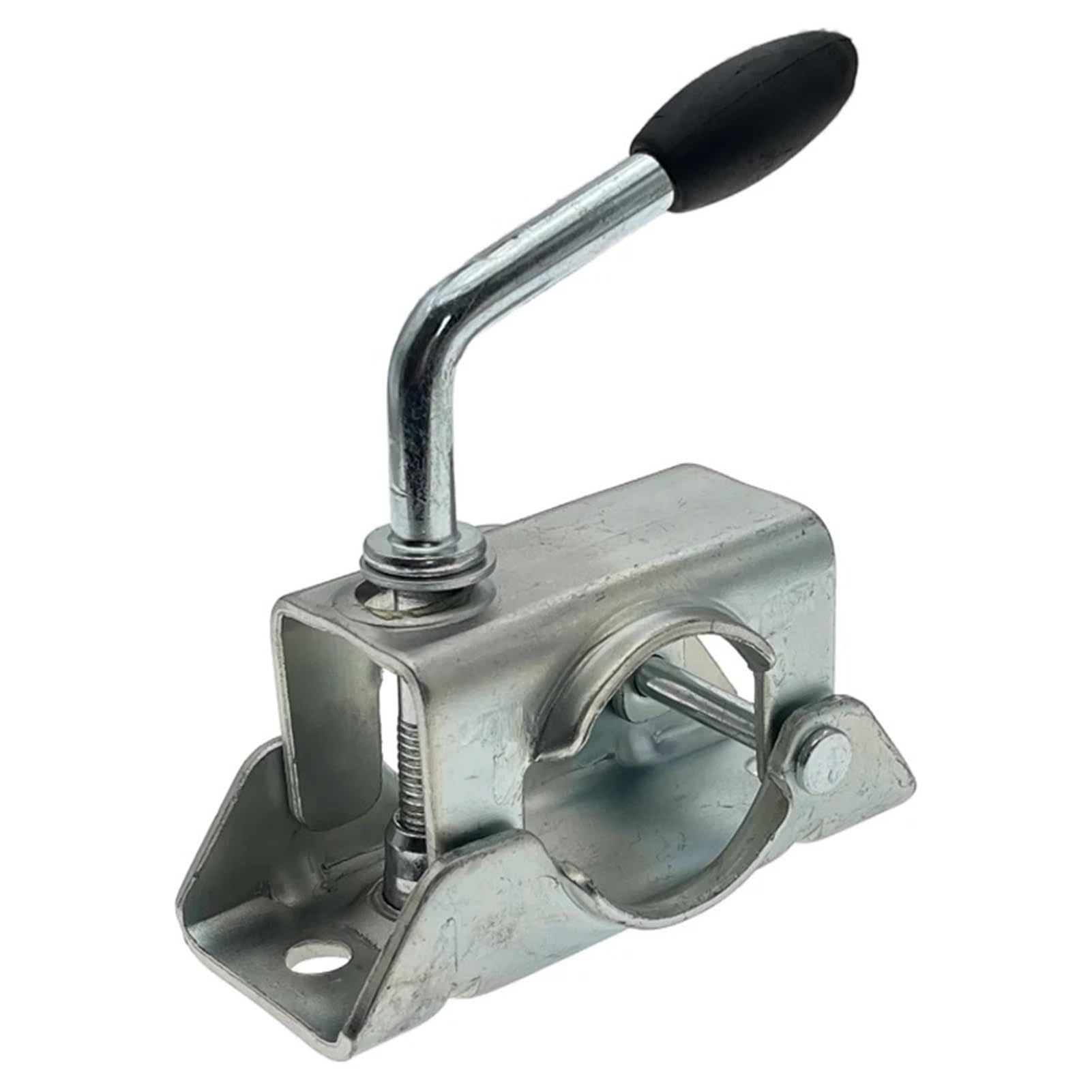 48mm Klemme for Anhänger Stützrad oder Stützfüße Jack Camper Caravana Zubehör RV Teile Leicht zu tragen(Ordinary pipe clamp1)