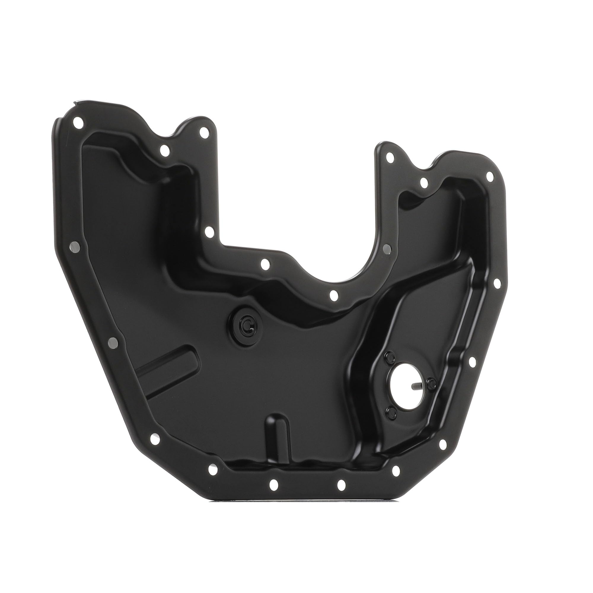 RIDEX 592O0186 Carter d'huile avec vis de vidange d'huile avec bague d'étanchéité avec filetage pour capteur du niveau d'huile sans joint de carter d'huile Compatible avec BMW 5 Berline E60