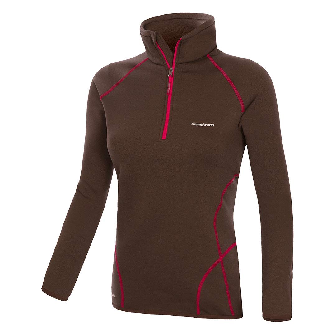 Trangoworld Rega 23 Pullover, Women, womens, PC007858-340-XS, dark brown, XS
