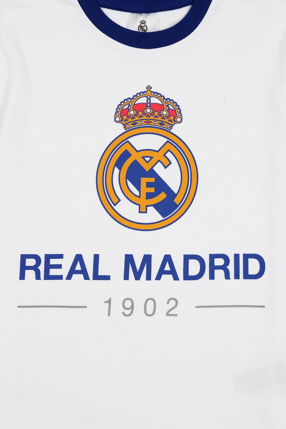 Real Madrid Chicos CF Pijamas Corto de Algodón Fútbol PJs para Niños